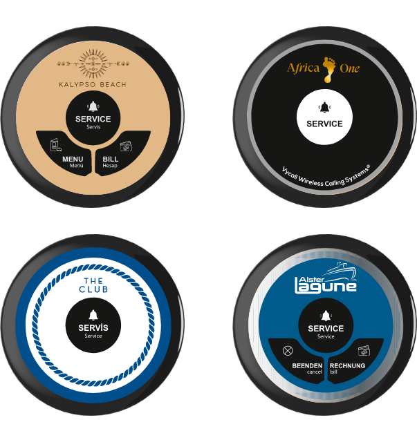 B150-C Özel Etiketli Kablosuz Çağrı Butonu