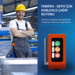 Fabrikalarda kablosuz çağrı sistemi görseli